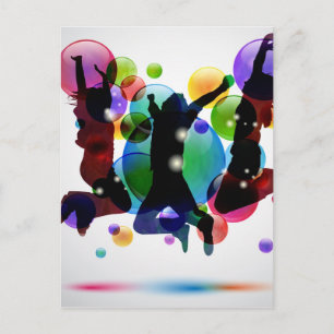 Happy People Postkarte