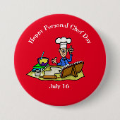 Happy Personal Koch Day Button (Vorderseite)
