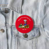 Happy Personal Koch Day Button (Beispiel)