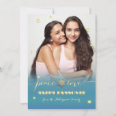 Happy Pessach. Benutzerdefinierte Flachbild-Karte Karte (Vorderseite)