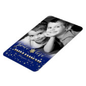 Happy Pessach. Benutzerdefiniertes Foto Magnet (Linke Seite)