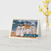 Happy Pessach. Fine Art Grußkarte Karte (Gelbe Blume)