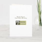 Happy Pessach. Fine Art Grußkarte Karte (Rückseite)