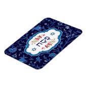 Happy Pessach. Shalom bei Pesach-Geschenkmagneten Magnet (Linke Seite)