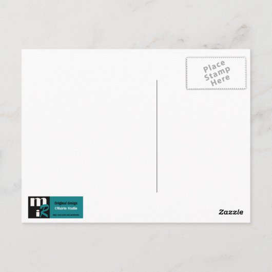 Happy Pessach. Star von David und Kiddush Postkarte (Rückseite)