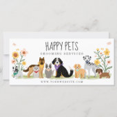 Happy Pet Animal Care Grooming Gift Certificate (Vorderseite)
