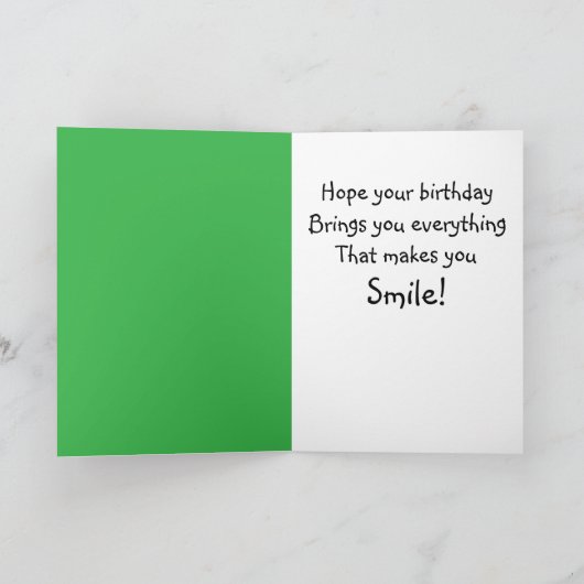 Happy Pharmacist Karte (Innenseite)