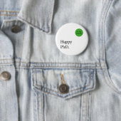 Happy Phd. Dr., eigentlich Abzeichen Happy Phd Button (Beispiel)