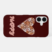 HAPPY phone case iPhone 16 Hülle (Rückseite (Horizontal))