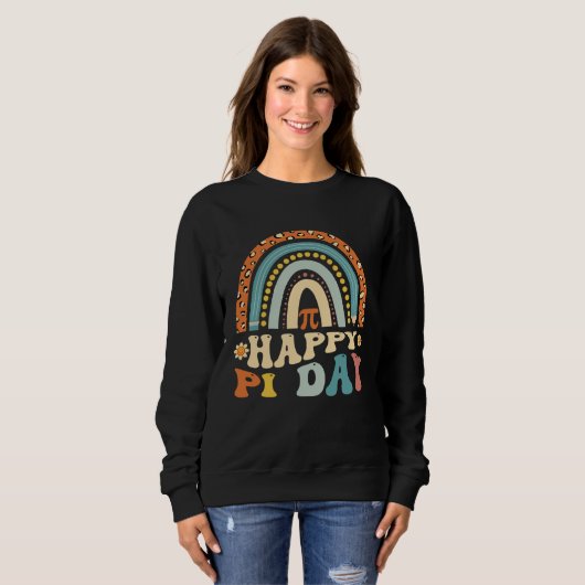 Happy PI Day 3.14 Pi Symbol For Math Lovers Sweatshirt (Vorne ganz)