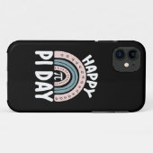 Happy Pi Day Boho Rainbow Mathematic Case-Mate iPhone Hülle (Rückseite (Horizontal))
