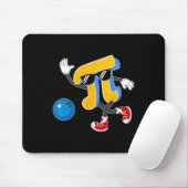 Happy Pi Day Bowling Lovers Pi Symbol Mathematiker Mousepad (Mit Mouse)