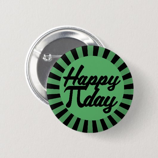 Happy Pi Day Button (Vorne & Hinten)