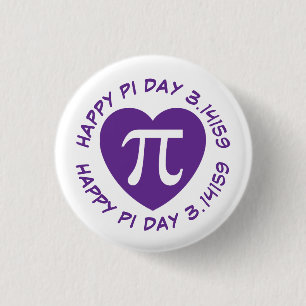Happy Pi Day Button