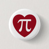Happy Pi Day Button (Vorderseite)