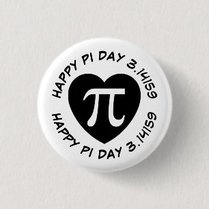 Happy Pi Day Button