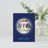 Happy Pi Day | Celebrate Postkarte (Stehend Vorderseite)