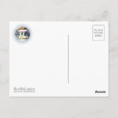 Happy Pi Day | Celebrate Postkarte (Rückseite)