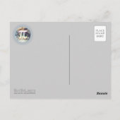 Happy Pi Day | Celebrate Postkarte (Rückseite)