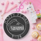 Happy Pi Day Chalkboard Pie Paper Teller (Party)