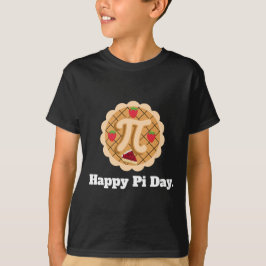 Happy Pi Day Cherry Pie Niedlich 3,14 Jungen Kinde T-Shirt