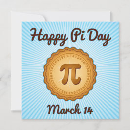 Happy Pi Day Einladung