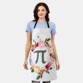  Happy Pi Day Funny Schöne Blume für Frauen Schürze (Getragen)