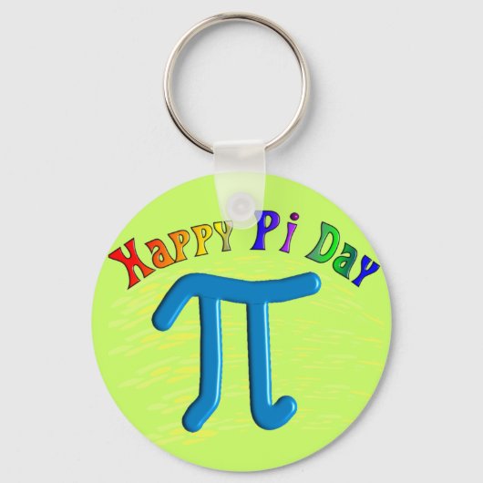 Happy Pi Day Geschenke, einzigartig verkörpert Des Schlüsselanhänger (Vorderseite)