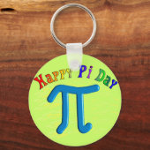 Happy Pi Day Geschenke, einzigartig verkörpert Des Schlüsselanhänger (Vorderseite)