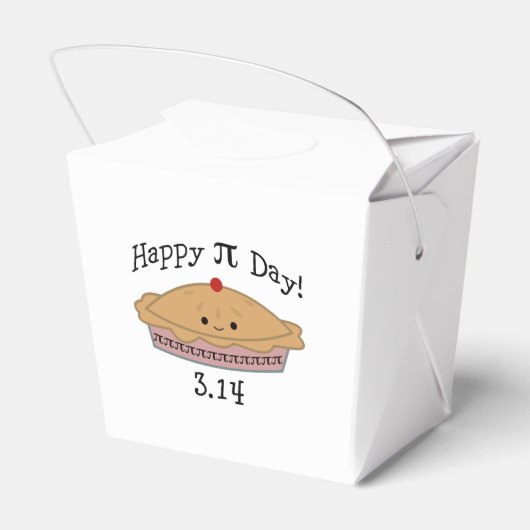 Happy Pi Day Geschenkschachtel (Rückseite)