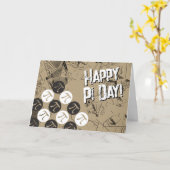 Happy Pi Day Karte (Gelbe Blume)