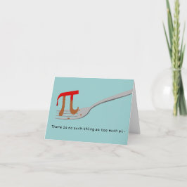Happy Pi Day Karte