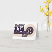 Happy Pi Day Karte (Gelbe Blume)