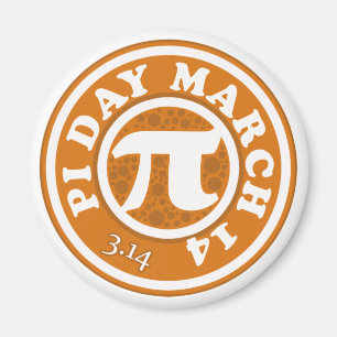 Happy Pi Day März 14 Magnet