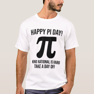 Happy Pi Day Math Lehrer Geometry Algebra Geschenk T-Shirt
