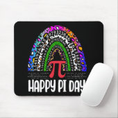 Happy Pi Day Mathematiatic Leopard Rainbow, Mathe Mousepad (Mit Mouse)