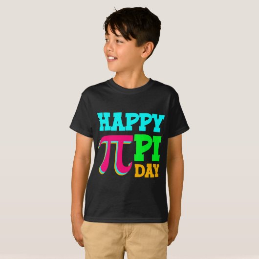 Happy Pi Day Mathematik Lehrer Student T-Shirt (Vorne ganz)