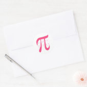 Happy Pi Day Mathematiker Runder Aufkleber (Umschlag)