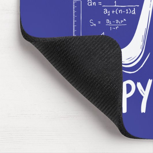 Happy Pi Day Mouse Pad - Mathematik Design Mousepad (Ecke)