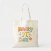 Happy Pi Day Niedlich Pastell Design Tragetasche (Vorne)
