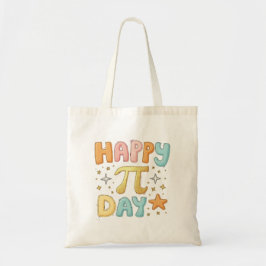 Happy Pi Day Niedlich Pastell Design Tragetasche