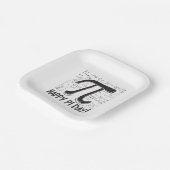 Happy Pi Day Paper Plate - Math Party Teller (Gewinkelt)