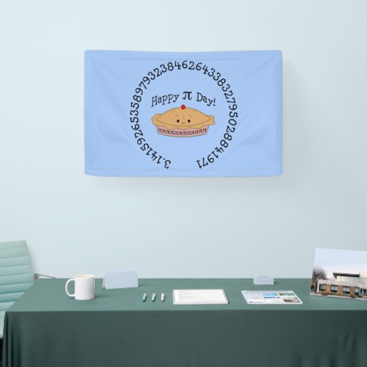 Happy Pi Day Pie Banner (Messe)