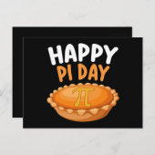 Happy Pi Day Pie Mathematik Mathematik Math Rainbo Postkarte (Vorne/Hinten)
