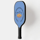 Happy Pi Day Pie Pickleball Schläger (Links)