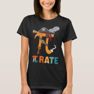 Happy Pi Day Pirate Funny Kids Mathe Lehrer Mathe T-Shirt