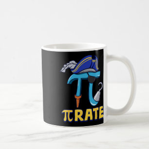Happy Pi Day Pirate Kinder Mathematik Lehrer Schül Kaffeetasse