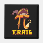 Happy Pi Day Pirate Kinder Mathematik Lehrer Schül Magnet (Vorne)