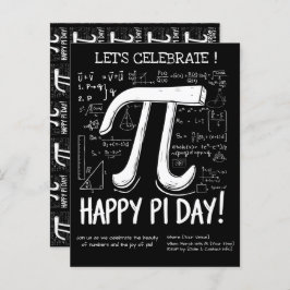Happy Pi Day Postcard - Fun Math Postkarte