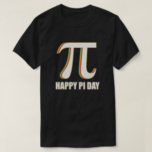 Happy Pi Day Retro Vintag Mathematiklehrer Schüle T-Shirt